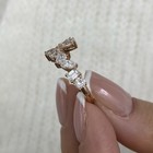 1.6ct Multishape Band Ring Rose Gold 14K Labcreated Diamond F/VS — photo 2