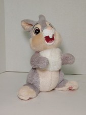 Disney Parks Thumper Plush Gray Bambi Bunny