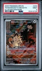 2025 POKEMON DESTINED RIVALS ILLUSTRATION RARE #203 TEAM ROCKET'S MEOWTH PSA 9