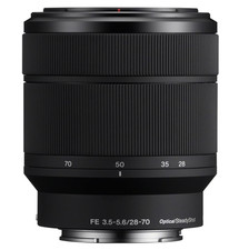 Sony 28-70mm F3.5-5.6 FE OSS Interchangeable Standard Zoom Lens, Black NEW