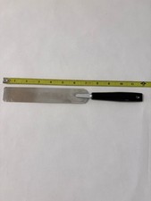 Ekco Vintage Icing Spatula Stainless Steel Black Handle Made in USA