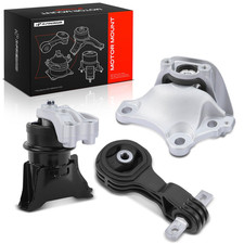 A-Premium 3Pcs Front Engine Motor Mount Transmission Mount Torque Strut Mount