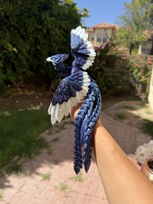 3D Printed 1 Pack Phoenix Animals 14.5  Luminous Articulated Toy Gift
