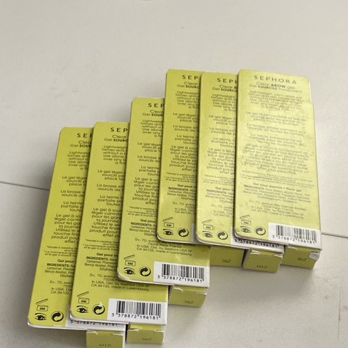 Sephora Clear Brow Gel .16 fl oz Lot of 6 - Picture 2 of 6