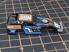 Custom Painted With Decal Dirt Track Modified Body For ThunderJet Style Chassis
