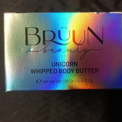 BRUUN Beauty Unicorn Whipped Body Butter Rose Scent Hydrating 125g Unisex