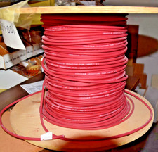 25 FT.     Red 8 AWG Hookup Wire,  SAE Type G...
