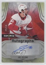 2021-22 Upper Deck Synergy Rookie Auto Red 29/50 Joe Veleno #AR-JV Auto g1m