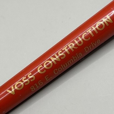 VTG Ballpoint Pen VOSS CONSTRUCTION Kennewick WA Washington