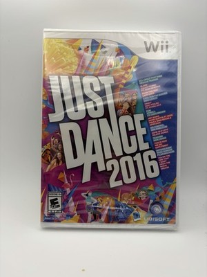 Just Dance 2016 (Nintendo Wii, 2015) Brand New/Sealed Htf 
