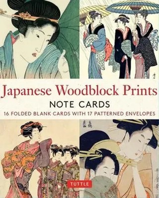 Tuttle Studio | Japanese Woodblock Prints, 16 Note Cards | Box | Englisch (2022)