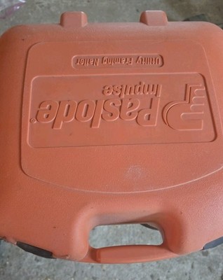 Paslode Impulse Orange Cordless Nail Gun Kit w/ Case, Battery & Charger