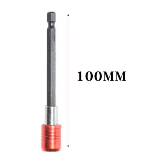 6 pc Quick Release Magnetic 1/4 Hex Shank Screwdriver Extension Holder Drill Bit