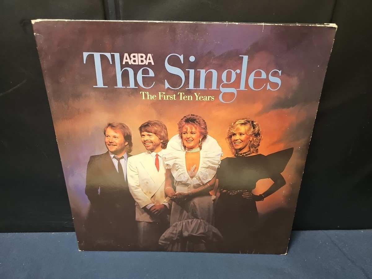 ABBA - THE SINGLES : THE FIRST 10 YEARS 1982 VOGUE UK IMPORT 2 LP
