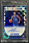 JALEN BRUNSON 2018-19 PANINI HOOPS #RI-JB ROOKIE INK RC AUTO MAVERICKS