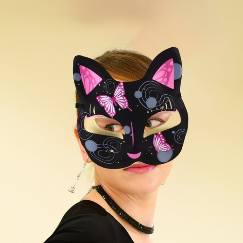 4 Pcs Mask Creativity Fuchs Kind Bemalbare Blankomasken Maskerade - Photo 9/12