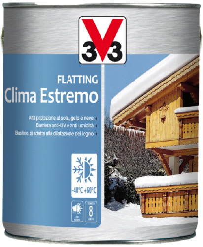 V33 Vernice Flatting Clima Estremo Incolore Brillante 0,750 ml Offerta