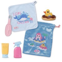 BABY born Bad Fun Set Click & Play voor 36 en 43 cm poppen   Eendje, tandenborst