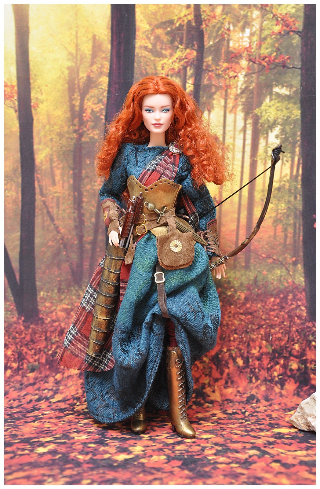 Ooak Barbie Doll. Mérida BRAVE