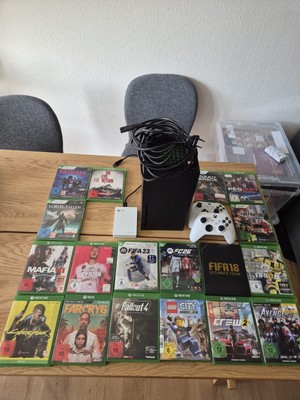 Xbox Series x - Schwarz, 1TB +Seagate Festplatte 4 Tb + 18 Spiele