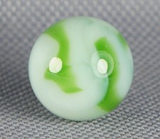 Vintage Marble: NM 5/8 Alley Agate Green Swirl -One Killer Old Mib