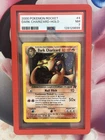 Pokémon Dark Charizard TCG Holo Rare Card 4/82 PSA 7 + Bumper