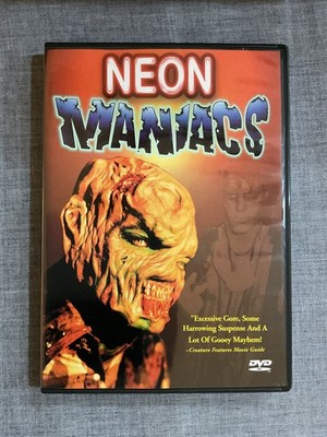 Neon Maniacs DVD 1986 Widescreen Anchor Bay Horror Cult Rare Classic