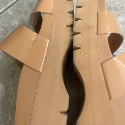 REEF Women's, Cushion Vista Higher Slide Beige tan size 8 platform EUC shoes - Picture 9 of 13