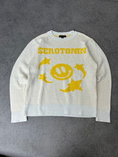 PacSun Serotonin Smiley Strickpullover Creme ...