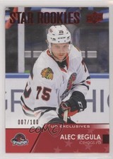 2021-22 Upper Deck AHL Star Rookies Exclusives 7/100 Alec Regula #145 0l2