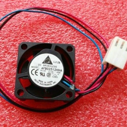 Delta AFB02512HHA 2510 DC12V 0.12A 25 * 10MM 3-wire cooling fan - Afbeelding 1 van 2