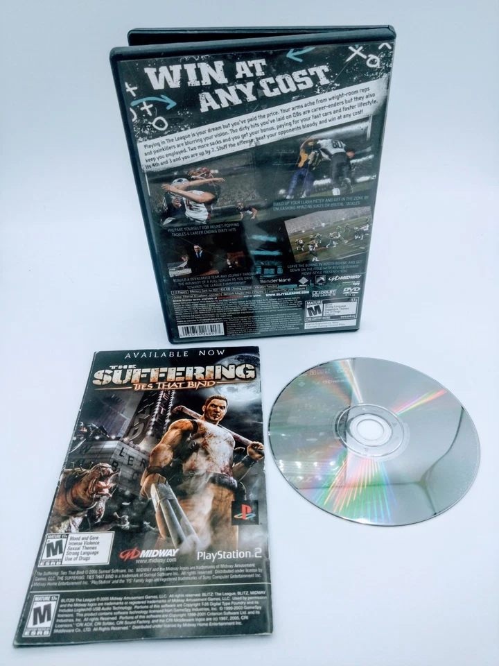 Blitz: The League Sony PlayStation 2, 2005 PS2 CIB With Reg Card - Image 2 of 3