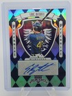 2025 Panini Crusade #PPS-EBT card featuring Eric Bitonti in blue Brewers uniform with gold and purple geometric background.