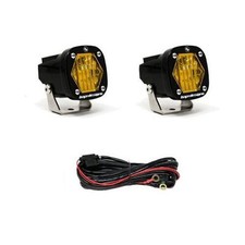 Baja Designs 387815 S1 Wide Cornering LED Light with Mounting Bracket (Pair) NEW