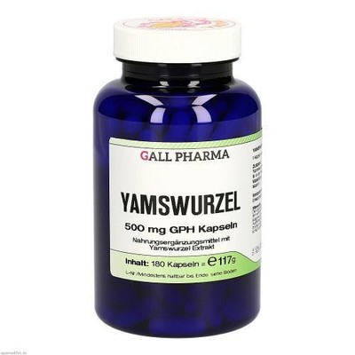 YAMSWURZEL 500 mg GPH Kapseln 180 ST