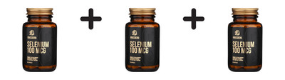 3 x Grassberg Selenium 100 mcg (60 Caps) (46,03 EUR/kg)