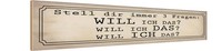 Holzschild 10X46 Cm Stell 3 Fragen Will Ich Das Spruch Zitat Deko Geschenk Holz