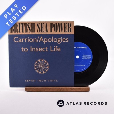 British Sea Power - Carrion / Apologies To Insect Life - 7'' Vinyl Record - NM/EX