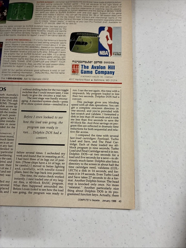 Compute!'s Gazette Magazine 12 issue lot for Commodore Users Jan 88- Dec 88 - Image 3 of 4