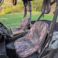 Camo Utv Bucket Seat Covers W Headrest Cover 900d For Yamaha Rhino 700 450 660