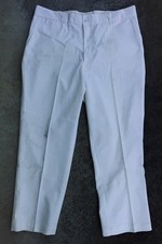 Vtg 60s 70s Big Mac Penn Prest White Workwear Pants Mens USA 40x28 NWT