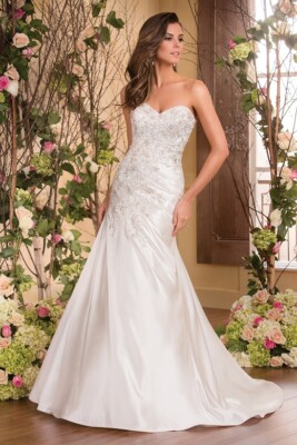 Jasmine Bridal F171066--Color: Ivory--Size14--Bridal Gown