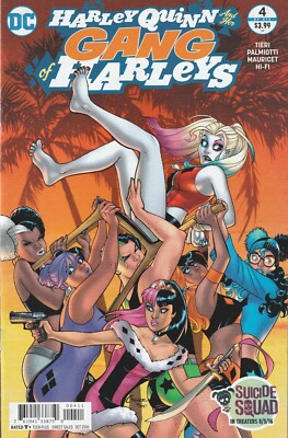HARLEY QUINN AND HER GANG OF HARLEYS #4 (2016) AMANDA CONNER ~ UNREAD NM