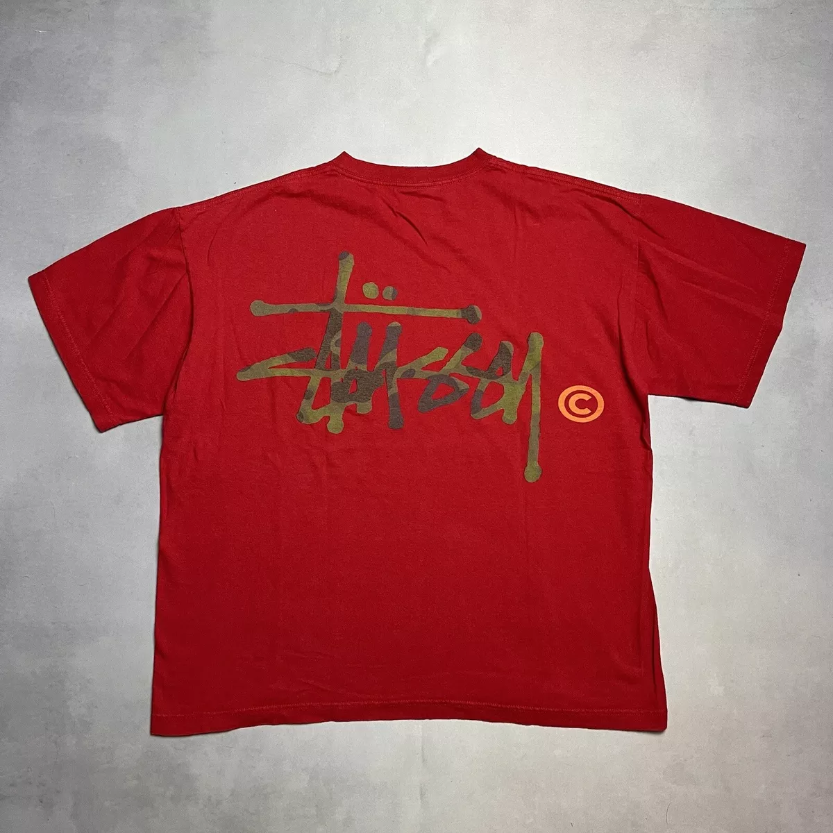 Red stussy deals shirt