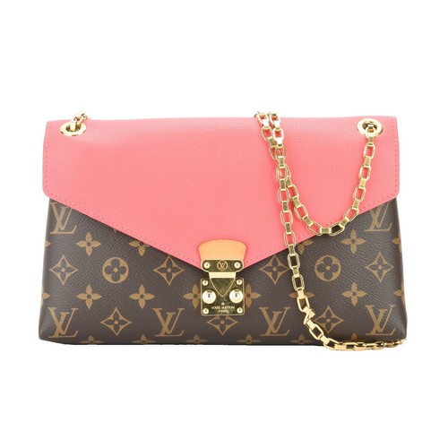 LOUIS VUITTONパピヨン26 M51366 Monogram Handbag Brown Compact Used