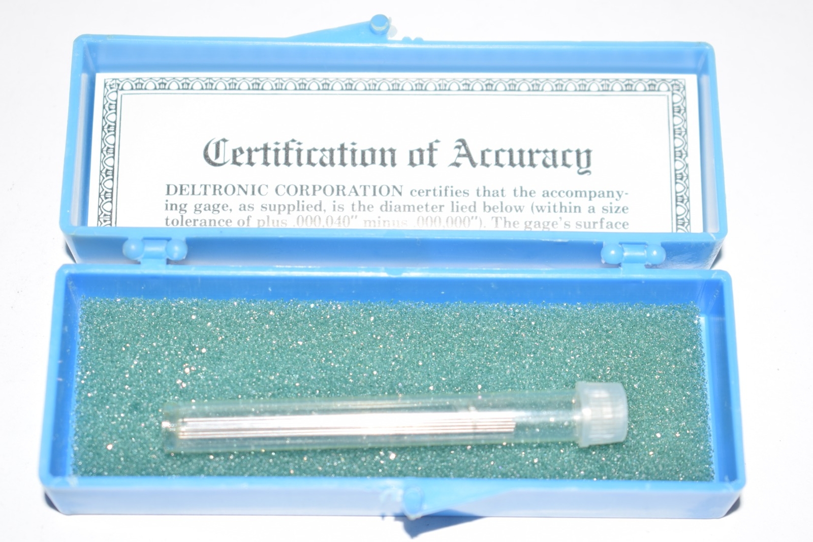 Pack of Deltronic Gage Pins Size .0204 eBay