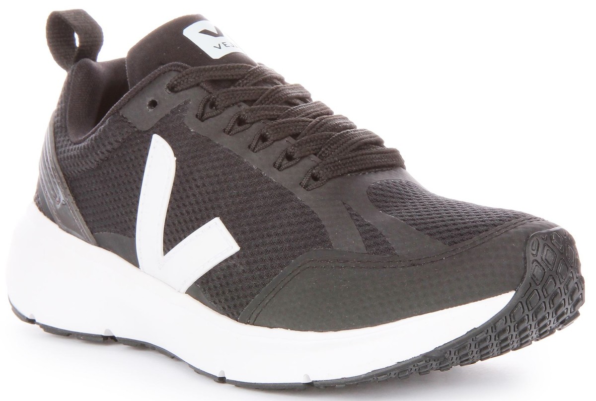 Veja Condor Alveomesh Tech Fabric Running Shoes Black White