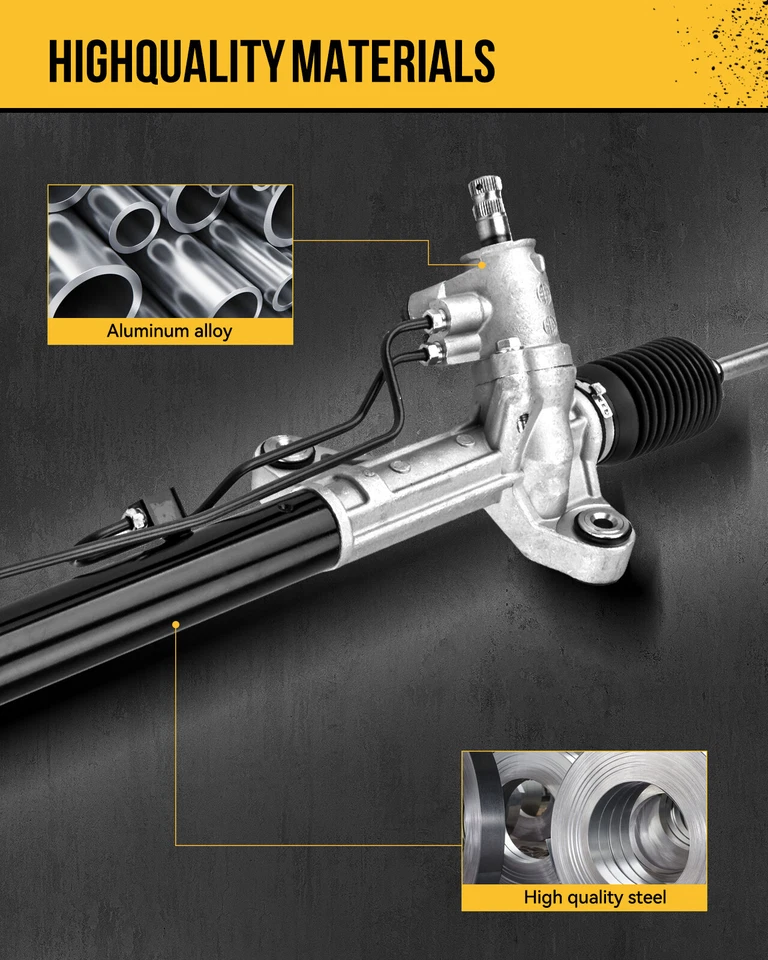 Power Steering Rack & Pinion for Jeep Liberty 2008 2009 2010 2011 2012 V6 3.7L Foto 2 de 4