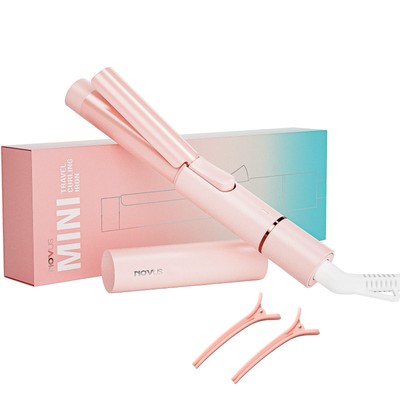 NOVUS Mini Curling Iron, 1 Inch Ceramic Small Curling Wand, Heat-Up Fast, Pin...