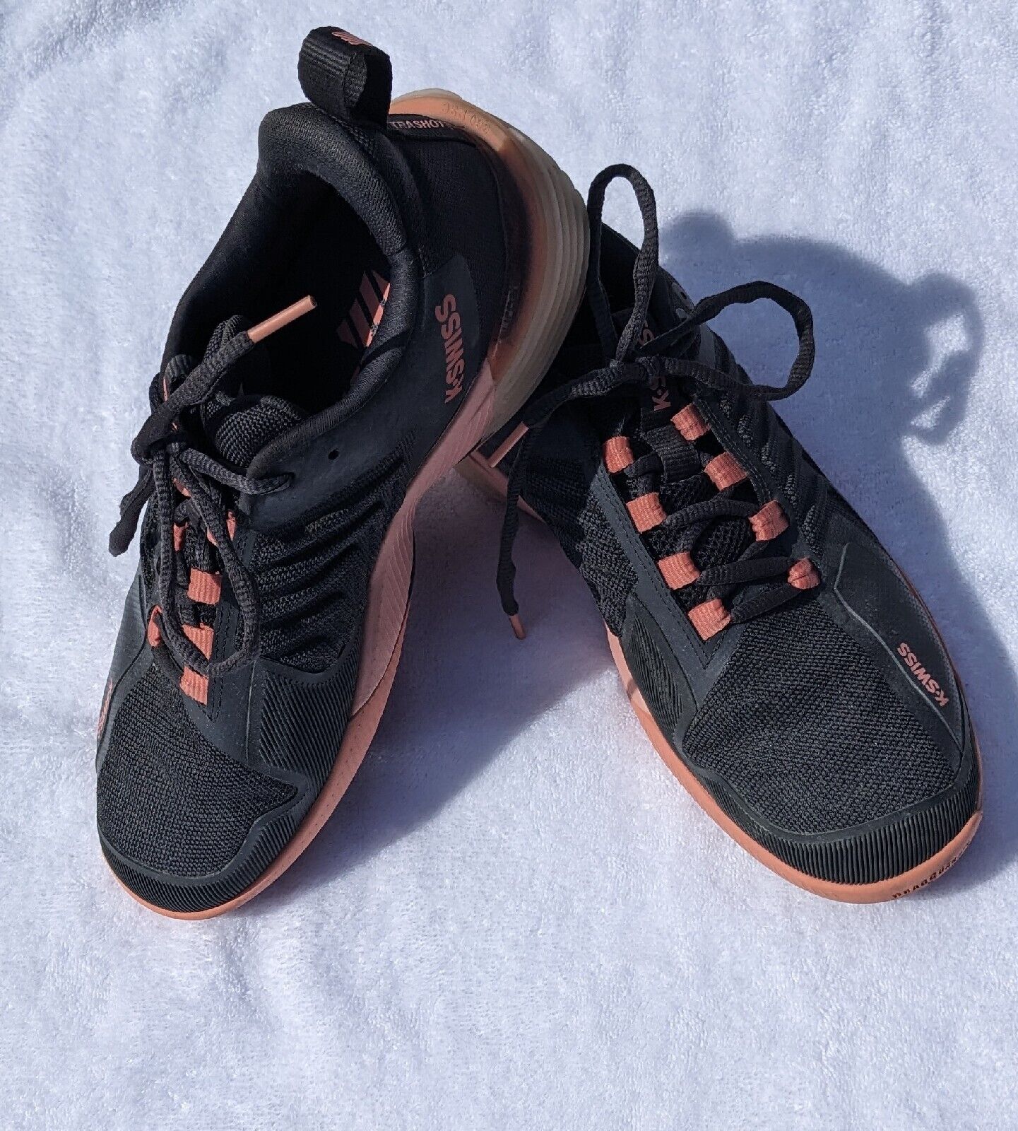K-Swiss Women`s Ultrashot 3 Tennis Shoes Asphalt … - image 2